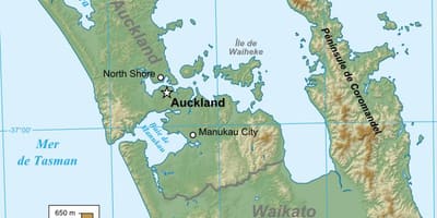 Auckland mapa geològic